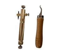 Lega violino Canale Scanalatura Strumento Ottone Purfling Cutter Per Accurata Stringa Strumento di Decorazione Linea Artigianale Strumento A Stringa Fare Set