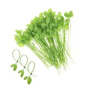 Legacci per Orto e Giardino per Vegetali | 100 Pezzi a Forma di Foglia per Supporto Piante con Fascette | Cinturini per Rampicanti - per Viti Ortaggi Fiori Giardino Interno ed Esterno