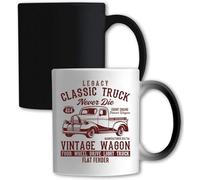 Legacy Classic Truck Vintage Wagon Flat Fender tazza cambia colore bianco