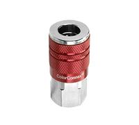 Legacy color Connex Type D 14 pezzi. 1/4 in. Red Coupler and Plug kit, A73410D