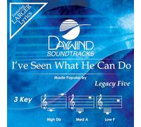 Legacy Five - I've Seen What He Can Do [Accompaniment/Performance Track]