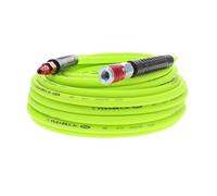 Legacy Flexzilla 3/8 da 50 Zilla Green Air Hose with 1/4 ends, HFZ1450YW2-D