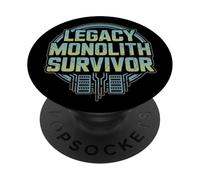 Legacy Monolith Survivor Sviluppatore software divertente PopSockets PopGrip Adesivo