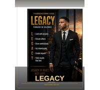 Legacy - Thunderstorm Code (Vol. IV): 120 Pages | 8.5 x 11 | Lined Composition Notebook for Men | Legacy Is Built, Not Left.