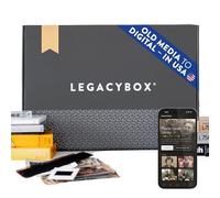 Legacybox Digitalizzazione 3 Item Box | Servizio di conservazione della memoria | Converti VHS in digitale | Servizio di scansione di foto, diapositive e negativi | Trasferimento su cloud, USB o DVD |