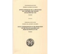 Legal consequences of the separation of the Chagos Archipelago from (Tascabile)