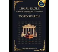 Legal Eagle Word Search: Word Puzzles for Legal Professionals & Students