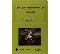 Legal english and the common law with legal grammar handbook