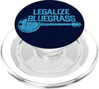 Legalize bluegrass!, maglietta vintage per fan della musica PopSockets PopGrip per MagSafe