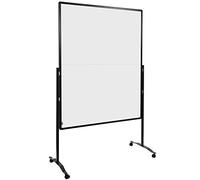 Legamaster Premium Plus - Parete per moderazione, pieghevole, 150 x 120 cm, colore: Bianco