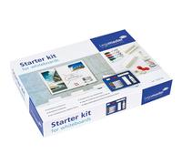 Legamaster Marcatore per lavagna bianca Starter Kit 7-125000 Nero/Blu/Rosso