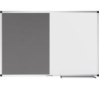 Legamaster UNITE Lavagna combinata - 60 x 90 cm - grigio - Combinazione di sughero - Lavagna magnetica e scrivibile - Lavagna in sughero per rifinire immagini e piani in 100% sughero naturale