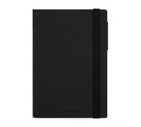 Legami - Agenda 2025 Settimanale Medium, 12 Mesi, Diario da Gennaio 2025 a Dicembre 2025, Chiusura con Elastico, Planner Mensile Gennaio 2026, Taschina Finale, Rubrica, 12 x 18 cm, Black Diamond