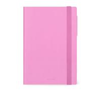 Legami - Agenda 2025 Settimanale Medium, 12 Mesi, Diario da Gennaio 2025 a Dicembre 2025, Chiusura con Elastico, Planner Mensile Gennaio 2026, Taschina Finale, Rubrica, 12 x 18 cm, Bubblegum