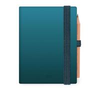 Legami - Agenda Bigiornaliera Mini 2027, Deep Teal, 12 Mesi, 7 x 10 cm