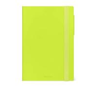 Legami Agenda giornaliera 2025-2026, 16 mesi, Chartreuse, 12x18 cm, elastico, carta FSC