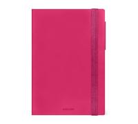 Legami - Agenda Giornaliera 2025-2026, Raspberry, 16 Mesi Medium, Diario da Settembre 2025 a Dicembre 2026, Chiusura con Elastico, Carta Certificata FSC, con Planner Mensile, 12 x 18 cm