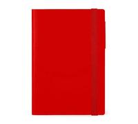Legami - Agenda Giornaliera Grande, 12 Mesi Large, Diario da Gennaio 2025 a Dicembre 2025, Chiusura con Elastico, Planner Mensile Gennaio 2026, Taschina Finale, Rubrica, 17 x 24 cm, Radiant red
