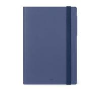 Legami - Agenda Giornaliera Grande, 12 Mesi Large, Diario da Gennaio 2025 a Dicembre 2025, Chiusura con Elastico, Planner Mensile Gennaio 2026, Taschina Finale, Rubrica, 17 x 24 cm, Blueberry