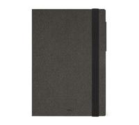 Legami - Agenda Giornaliera Medium 2026, Deep Graphite, 12 Mesi, Chiusura con Elastico, Diario da Gennaio 2026 a Dicembre 2026, in Carta FSC Certificata, 12 x 18 cm