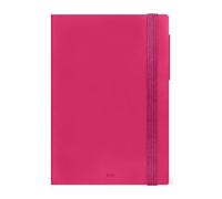 Legami - Agenda Giornaliera Medium 2026, Raspberry, 12 Mesi, Chiusura con Elastico, Diario da Gennaio 2026 a Dicembre 2026, in Carta FSC Certificata, 12 x 18 cm