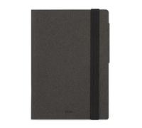 Legami - Agenda Giornaliera Small 2026, Deep Graphite, 12 Mesi, Chiusura con Elastico, Diario da Gennaio 2026 a Dicembre 2026, in Carta FSC Certificata, 9.5 x 13.5 cm