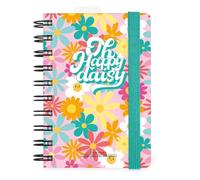 Legami - Agenda Giornaliera Spiralata Small 2026, Daisy, 12 Mesi, Chiusura con Elastico, Diario da Gennaio 2026 a Dicembre 2026, in Carta FSC Certificata, 8.5 x 13 cm