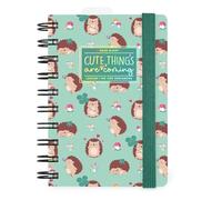 Legami - Agenda Giornaliera Spiralata Small 2026, Hedgehog, 12 Mesi, Chiusura con Elastico, Diario da Gennaio 2026 a Dicembre 2026, in Carta FSC Certificata, 8.5 x 13 cm