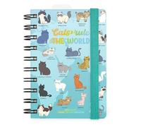 Legami - Agenda Giornaliera Spiralata Small 2026, Kitty, 12 Mesi, Chiusura con Elastico, Diario da Gennaio 2026 a Dicembre 2026, in Carta FSC Certificata, 8.5 x 13 cm