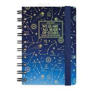 Legami - Agenda Giornaliera Spiralata Small 2026, Stars, 12 Mesi, Chiusura con Elastico, Diario da Gennaio 2026 a Dicembre 2026, in Carta FSC Certificata, 8.5 x 13 cm