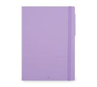 Legami - Agenda Settimanale Maxi, 12 Mesi, da Gennaio 2024 a Dicembre 2024, in 6 Lingue, Chiusura con Elastico, Planner mensile gennaio 2025, Piano Ferie, Rubrica, 19,5x26,5 cm, Colore Lavender