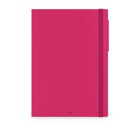 Legami - Agenda Settimanale Maxi 2026, Raspberry, 12 Mesi, Chiusura con Elastico, Diario da Gennaio 2026 a Dicembre 2026, in Carta FSC Certificata, 19.5 x 26.5 cm