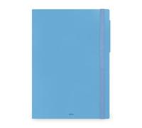 Legami - Agenda Settimanale Maxi 2026, Retro Blue, 12 Mesi, Chiusura con Elastico, Diario da Gennaio 2026 a Dicembre 2026, in Carta FSC Certificata, 19.5 x 26.5 cm