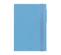 Legami - Agenda Settimanale Medium 2026, Retro Blue, 12 Mesi, Chiusura con Elastico, Diario da Gennaio 2026 a Dicembre 2026, in Carta FSC Certificata, 12 x 18 cm