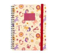 AGENDA 12MESI SETTIMANALE SPIRALE LARGE BOUND ZODIAC 2026 DI LEGAMI