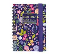 Legami - Agenda Settimanale Spiralata Small 2026, Flowers, 12 Mesi, Chiusura con Elastico, Diario da Gennaio 2026 a Dicembre 2026, in Carta FSC Certificata, 8.5 x 13 cm