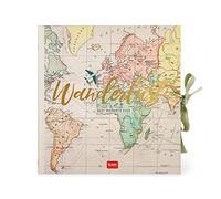 Legami - Album fotografico, Fai da te, Include Kit con Elementi decorativi, 20 Pagine, Idea Regalo, 23x23,5 cm, Tema Travel