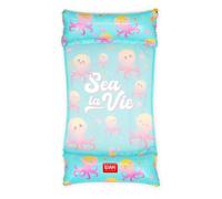 Legami - Amaca Gonfiabile, Amaca Galleggiante per Piscina, Sdraio Gonfiabile Supporta fino a 80 Kg, Materassino Amaca Mare, 74 x 135 cm