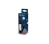 Legami - Apribottiglie, 2,4x11,5 cm, a Forma di Bottiglia di Vino, Cavatappi e Apribottiglie, Magnete sul Retro, in Acciaio Inox e ABS, Pratico e Funzionale