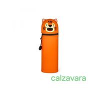 Legami Astuccio 2 in 1 in Morbido Silicone - Kawaii - Tiger