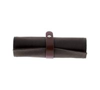 Legami - Astuccio in Cotone Canvas, 24,3x19,8 cm, Roll Up, Chiusura con Bottone Regolabile, all'Interno 7 Spazi di Diverse Dimensioni, Grey, Adatto per Disporre il Materiale all'Interno ordinatamente