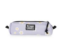 Legami - Astuccio My Pencil Case, Tema Daisy, Chiusura a Zip, in Plastica riciclata, Resistente, Capiente, Pratico, Astuccio per Scuola, per Ufficio, 22 x 6 cm