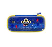 Legami - Astuccio Wonderwow, Tema Monster, 2 Scomparti e Portapenne interno, Scomparto interno con Tessuto a Rete, Chiusura a Zip, 23x11x5 cm