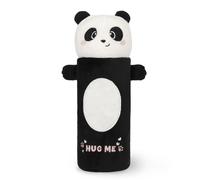 LEGAMI ASTUCCIO SOFFICE FELPATO ANIMALI PANDA PORTA PENNE