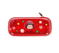 Legami - Astuccio Wonderwow, Tema Ladybug, 2 Scomparti e Portapenne interno, Scomparto interno con Tessuto a Rete, Chiusura a Zip, 23x11x5 cm