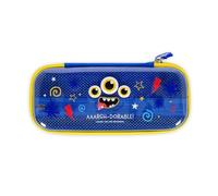 Legami - Astuccio Wonderwow, Tema Monster, 2 Scomparti e Portapenne interno, Scomparto interno con Tessuto a Rete, Chiusura a Zip, 23x11x5 cm