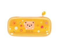 Legami - Astuccio Wonderwow, Tema Teddy Bear, 2 Scomparti e Portapenne interno, Scomparto interno con Tessuto a Rete, Chiusura a Zip, 23x11x5 cm