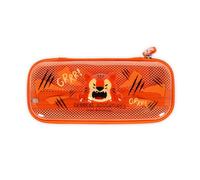 Legami - Astuccio Wonderwow, Tema Tiger, 2 Scomparti e Portapenne interno, Scomparto interno con Tessuto a Rete, Chiusura a Zip, 23x11x5 cm