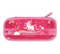 Legami - Astuccio Wonderwow, Tema Unicorn, 2 Scomparti e Portapenne interno, Scomparto interno con Tessuto a Rete, Chiusura a Zip, 23x11x5 cm