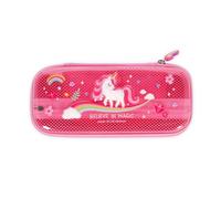 Legami - Astuccio Wonderwow, Tema Unicorn, 2 Scomparti e Portapenne interno, Scomparto interno con Tessuto a Rete, Chiusura a Zip, 23x11x5 cm